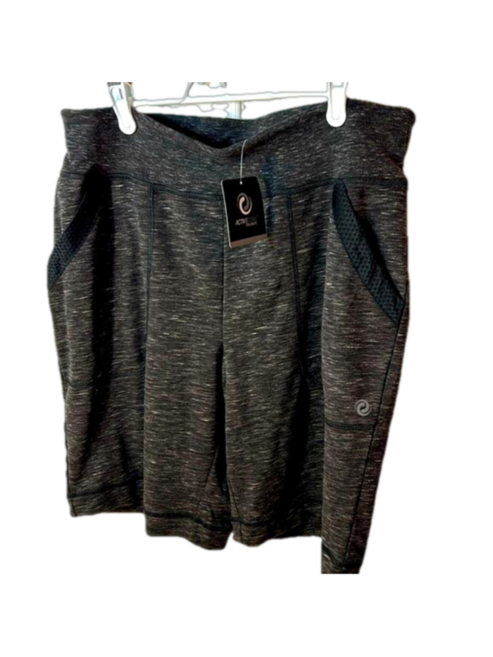 Pennington’s active zone charcoal gray heathered shorts NWT Size X